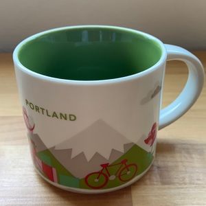 STARBUCKS 2013 Portland You Are Here Mug